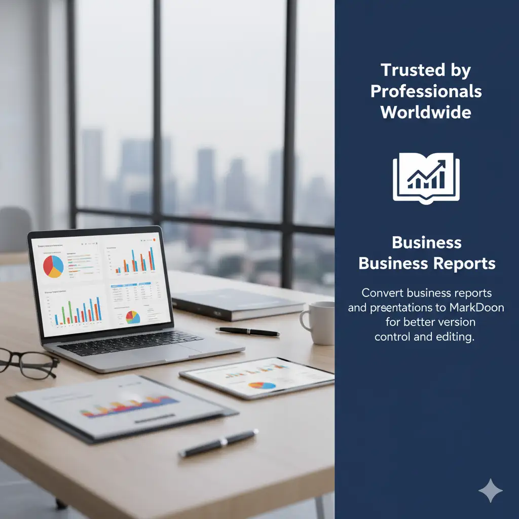 Business reports conversion